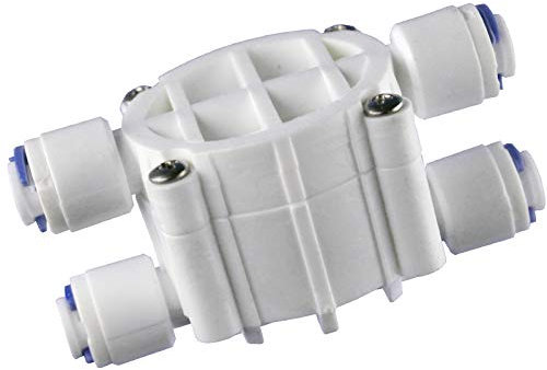 TF Touch Futu - Valvola di spegnimento automatico a 4 vie, 1/4 porte, per sistema di filtraggio dell'acqua a osmosi inversa RO