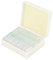 Lab Specimens 25pcs Accurately Stained Carefully Labeled Microscope Slide Set for School Glass with Box