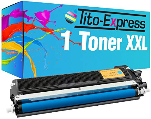 Tito-Express ProSerie 1 Toner Cyan XXL als Ersatz für Brother TN-230 mit 1.400 Seiten DCP 9010CN HL 3040CN 3045CN 3070CN 3070CW 3075CW MFC 9120CN 9125CN 9320CW 9325CW