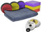 ADVANTUSE 75mm Polier-Sets (3X 75mm Koch Chemie Pads + Liquid Elements Stützteller für T3000 V3 + T2000 V4)
