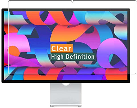 Vaxson 3 Stück Schutzfolie für Apple Studio Display 27 Monitor Display folie folien Displayschutzfolie