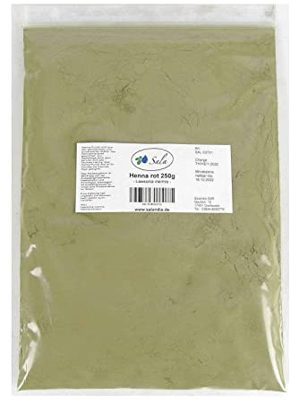 Sala Henna Pulver Haarfarbe Rot (250 g Beutel)