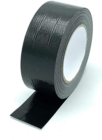 CCA Black Gaffa Cloth tape 50 mtr roll