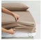 Spannbettlaken 150x200cm 180x200cm Extra weiches Spannbettlaken Silk Touch 500TC 100% Tencel Lyocell Bettlaken Atmungsaktiv Bis 30cm Höhe (Color : Camel, Size : 180x200+30cm/3pcs)