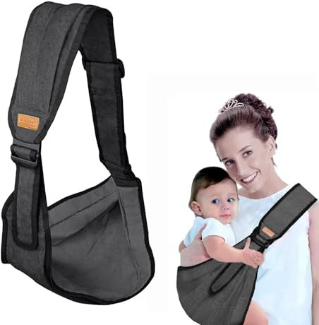 Babytragetuch, Babytrage Seitlich Kindertrage Seitlich Leichte Babytrage Neugeborene ab Geburt Multifunktionale Tragegurt Baby für Babys von 0 bis 36