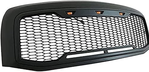 QWZWFC88 Auto Front Stoßstange Kühlergrills für Dodge Ram 1500 2013-2017, Kühlergrill Front Grill Tuning Zubehör Grills Frontgrill