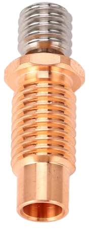 Marhynchus 2PCS V6 Wärme Pause Rohr Legierung Kupfer Düse Hals für 3D Drucker 1,75mm Filament Glatt Hohe Leistung