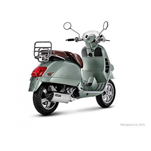 Akrapovic 18112663 Slip-on Muffler aus Edelstahl für Vespa GT300 – s-ve...