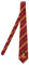 Disguise Harry Potter Krawatte, Kostüm-Zubehör, Filmqualität, Hogwarts-Haus-Thema, Verkleidungs-Krawatte für Erwachsene - Braun - Erwachsene Größe