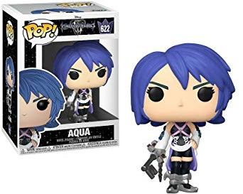 Funko 39941 POP Disney: Kingdom Hearts 3-Aqua Collectible Figure, Multicolour