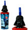 Star Wars 3D Figurine Plastic Tumbler Beaker with Flexi Straw - 360ml - 7cm Diameter x 14cm Height - Sturdy Novelty Enclosed Drinking Cup.