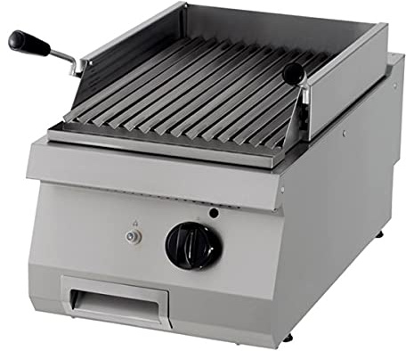 Maxima Gastro Premium Lavasteingrill - Einzeleinheit - 90 cm Tief - Gas
