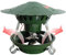 SSCYHT Schornsteinhaube, Schornsteinlüftungsgebläse Kaminentrauchungspumpen, Schornsteinventilator Elektrischer Schornsteinventilator Rauchabzug Schornsteinabzugsgebläse Gebläse,A