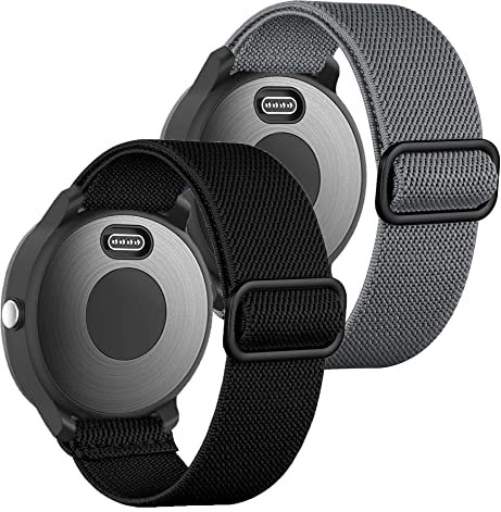 Elastisches Armband for Garmin Vivoactive 6 5 3, Garmin Forerunner 165/55/245/645 Music Armband, 20mm Nylon Sport Armband for Venu/Sq/Sq 2