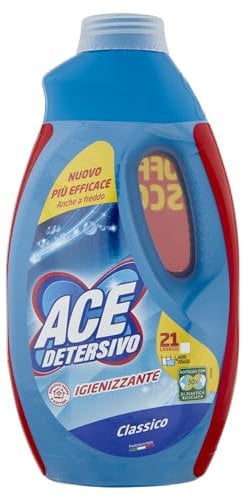 Ace Detersivo Lavatrice Igienizzante 2x21 Lavaggi, 2100ml