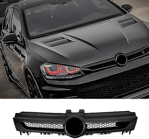 Griglie anteriori dell'auto,Compatibile con VW Golf 7 ABT 2014-2017,griglia del radiatore del cofano anteriore,styling del radiatore