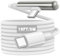 5M 240W Câble USB C vers USB C,Câble USB Type C 90 Degrés 5A 240W PD Charge Rapide Type C Cable pour iPhone 16/15 Pro/15 Plus/15 Pro Max/Samsung Galaxy A15 S24 Pixel 9 8a 7,pour iPad Mac book Pro/Air