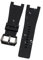 LQXHZ Bracelet En Silicone Étanche De 32 Mm Compatible Avec Le Bracelet De Montre Diesel For DZ1216 DZ1273 DZ4246 DZ4247 DZ287 Bracelet De Poignet Doux Et Respirant(Black buckle)