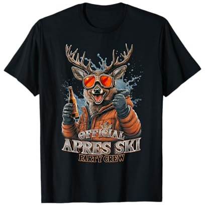 Official Après-Ski Party Crew Skifahren T-Shirt
