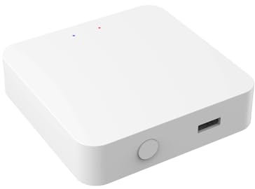 Zigbee Hub, Zigbee WiFi y Bluetooth Dual Mode Gateway, Smart Life/Tuya App Puede soportar temperatura y humedad ZigBee, válvula termostática, sensor de puerta, detector, interruptor inteligente