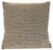 nielsen HOME Kissen Lorin gestrickt, 50x50 cm, Sand/Antik Grau, 100% Baumwolle, Strick, Oekotex, Rippmuster, gerippt, Streifen, gemütlich modisch elegant, Dekokissen, inkl. Füllkissen