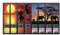 File Art 8er Set Urlaub Sonnenuntergang Beach Afrika Ordnerrücken für breite Ordner Ordner Aufkleber Etiketten Deko 425 433