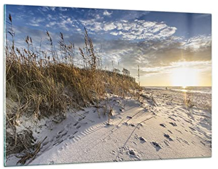 Bilder auf Glas 120x80cm Wandbild Glasdruck Landschaften Maritim - 4781