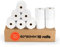 MUNBYN 10 Stück Thermorollen 80mm x 64mm x 12mm, Kassenrollen 80mm Thermo, Bonrollen Thermo, Thermopapier für Bondrucker Thermodrucker Bankomat und Kredit-Kartenlesegeräte