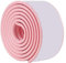 Ladder Pads Bunk Bed Self-Adhesive Ladder Pads Safety Anti Slip Cover Foam Padding Traction Tread Staircases Grips for Stair Steps Foot Comfort(Pink)