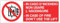 GLOBAL CARTELLO SEGNALETICO UNI - IN CASO D'INCENDIO NON USARE L'ASCENSORE BILINGUE - Adesivo Extra Resistente, Pannello in Forex, Pannello In Alluminio (30x12 cm, Adesivo)