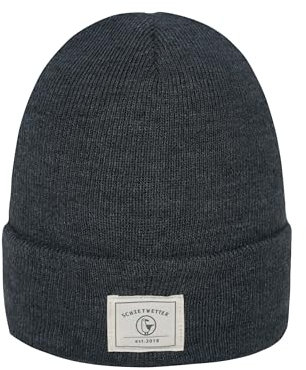 SCHIETWETTER Unisex Strickmütze Captain Hook, Beanie, Feinstrick, Wintermütze für Frauen und Männer, unifarben