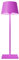 MU LIN Lampada da Tavolo 841 Touch Cordless - Lampada Interno e esterno, Dimmerabile, Ricaricabile USB, Portatile, 3000K-4500K-6500K, Lungo Durata, Luce fredda e calda VIOLA