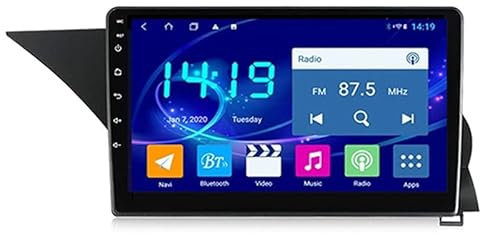 YFYANFEI 9 Zoll Android 14 Autoradio Mit GPS Navigator Für Benz GLK-Class X204 2012-2015 NTG4.5 Mit Wireless Carplay & Android Auto Unterstützt WiFi/USB/Spiegel Link/Rückfahrkamera