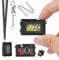 Mini CAM Keychain Cam 1.47 Inch Screen Mini Retro Camera Small Digital Camera 1080P HD Portable Video Recorder Photo/Video Mode Switch 64G TFType-C 2H Battery 62g (Keychain/Neck Strap) RED