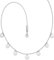 BAFFOS® Plättchen Halskette aus widerstandsfähigem Edelstahl in Farbe Silber für Damen - wundervoller runder Choker Schmuck + Gratis Geschenkverpackung