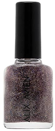 Alix Avien Paris, Nail Polish Fast Drying Long Lasting, Shade Fast Drying Long Lasting, Shade 38 Purple/Black