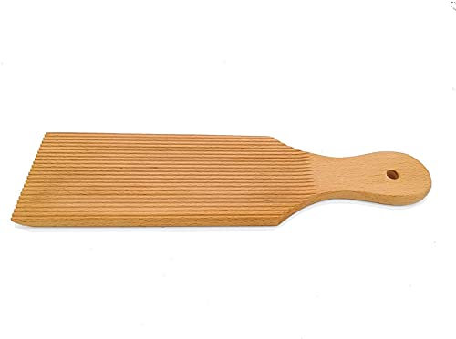 Gnocchi Board Pasta Board Wood Homemade Pasta Maker Easily Create Authentic Homemade Pasta for Kitchen Home Use (1Pcs)