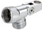 TGN Universal Metall-Gelenkstück G1/2IG x G1/2AG für Duschschlauch und Handbrause, Zinkdruckguß, verchromt, 83086