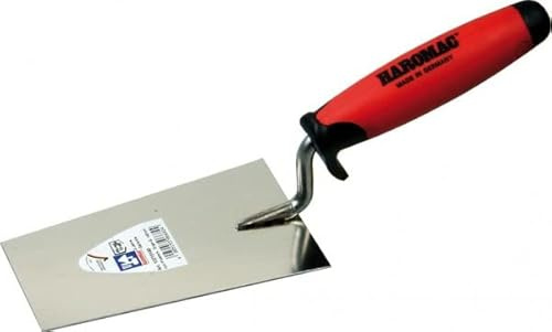 Haromac 120601406 Berner Putz Kelle, Rostfrei, Länge 140mm, Maße 255mm x 83mm x 100mm