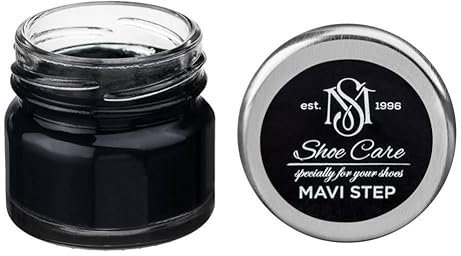 MAVI STEP Baume Rénovateur Multi Oil Balm pour Daim et Nubuck - 118 Noir