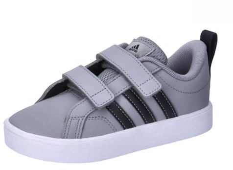 adidas Jungen Unisex Kinder VS PACE 2.0 Shoes Infants Tennisschuhe, Grey Three/core Black/Cloud White, 24 EU