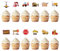 Molain 36 Stück Straßenschild Baufahrzeug Cupcake Topper, Tortendeko Traktor Baustelle Bagger, Muffin Deko Geburtstag Kuchen Topper, Papier Kuchen Picks Party Dekoration Zubehör
