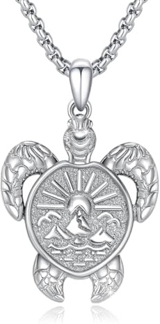 YEESIA Halskette mit Meerestiermotiv, 925er Sterlingsilber, Halskette mit Anhänger in Form eines Meerestiers, niedliches Schmuckgeschenk mit Tiermotiven für Frauen.