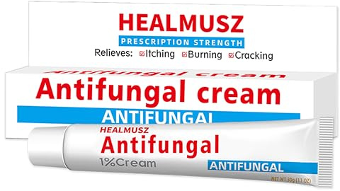 Crema antimicótica para hongos pies y pie de atleta: Calma los picazones y el malestar cutáneo, fórmula natural - 30g