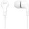 PHILIPS Cuffie con Cavo/Controlli Integrati, Audio Nitido, Bassi Potenti, Tenuta Comoda/Cuffie con Filo/Auricolari con Cavo TAE1105WT/00