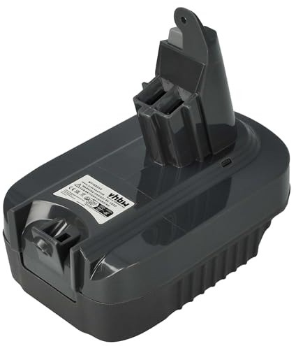 vhbw Akku-Adapter kompatibel mit Dyson V6 Motorhead Exclusive Staubsauger | Konverter für 18 V Li-Ion Akkus z.B. kompatibel mit Makita BL1830