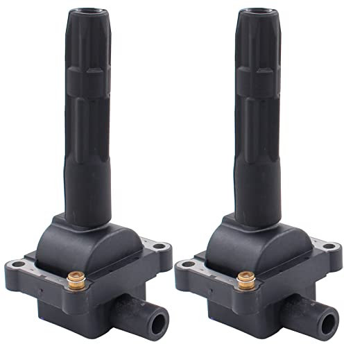 Zündspule Zündmodul Zündanlage Stabzündspule mit Zündkerzenstecker für C E G M S V Klasse W124 W202 W210 W463 W163 W140 W638 Sprinter CLK SL R129 SLK R170 LT 35 28 28-35 46 Musso Korando Kyron Rodius