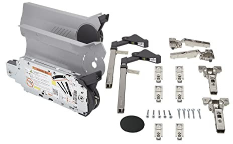 Hochfaltklappen SET Blum® AVENTOS HF 20F2801 hellgrau (für Korpushöhe von 700 bis 900 mm/LF 9000-17250 / Korpusbreiten bis 1800 mm) Klappenbeschlag
