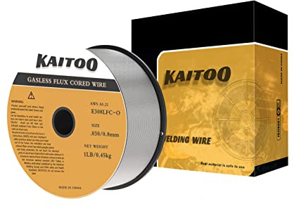 KAITOO E308LFC-O .030.Diameter, 1-Pound Spool Stainless Steel Gasless Flux Cored Welding Wire