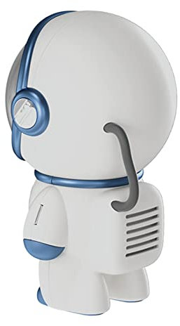 Garosa L'astronaute Haut-parleur AI Intelligent Voice Bluetooth Haut-parleur Horloge Réveil Petite Veilleuse D'anniversaire Décor pour la Maison Fête Bureau en Plein Air